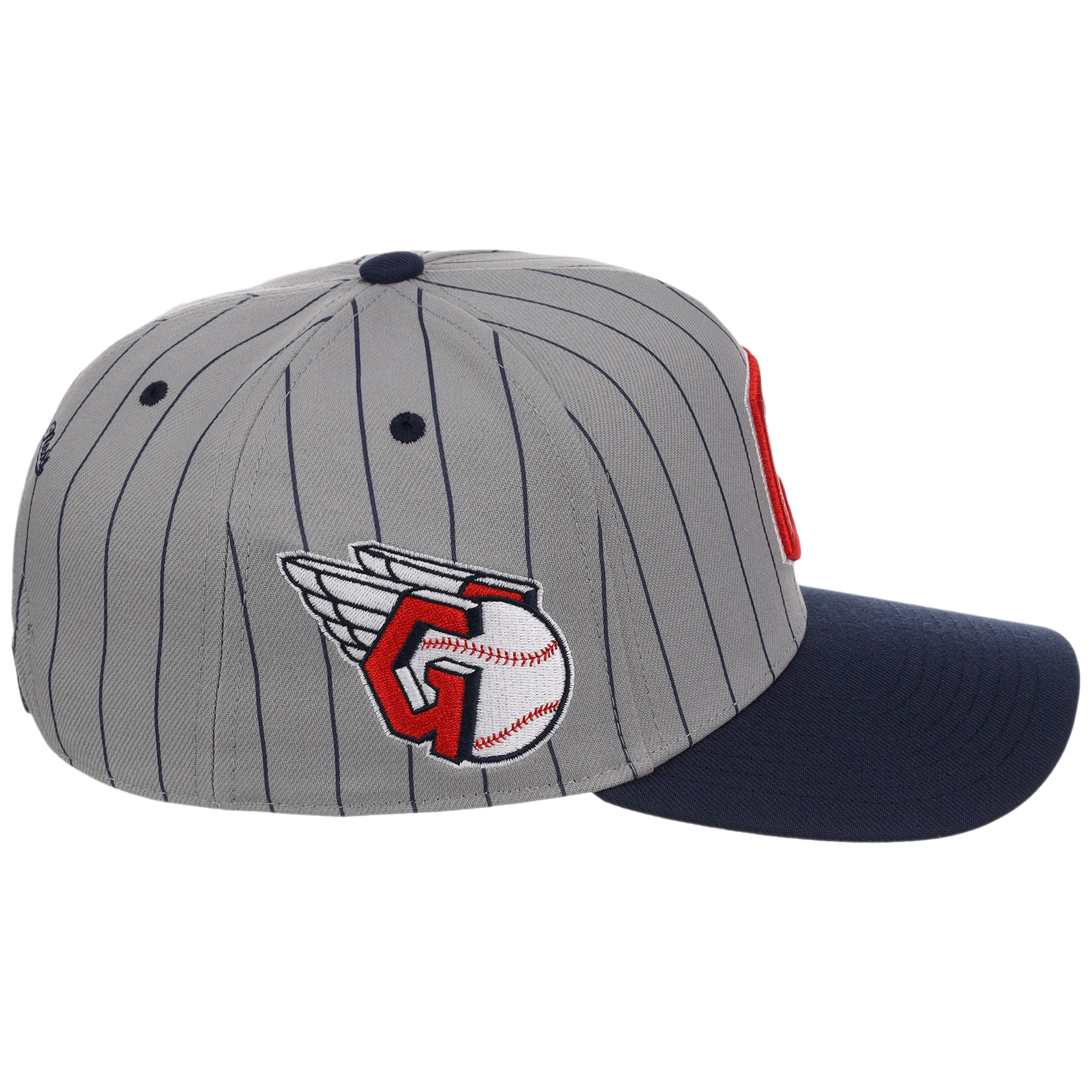 Cleveland Guardians Mitchell & Ness MLB 'Era Flip' Heritage Series Pro Pinch - Grey/Navy