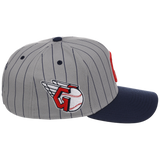 Cleveland Guardians Mitchell & Ness MLB 'Era Flip' Heritage Series Pro Pinch - Grey/Navy