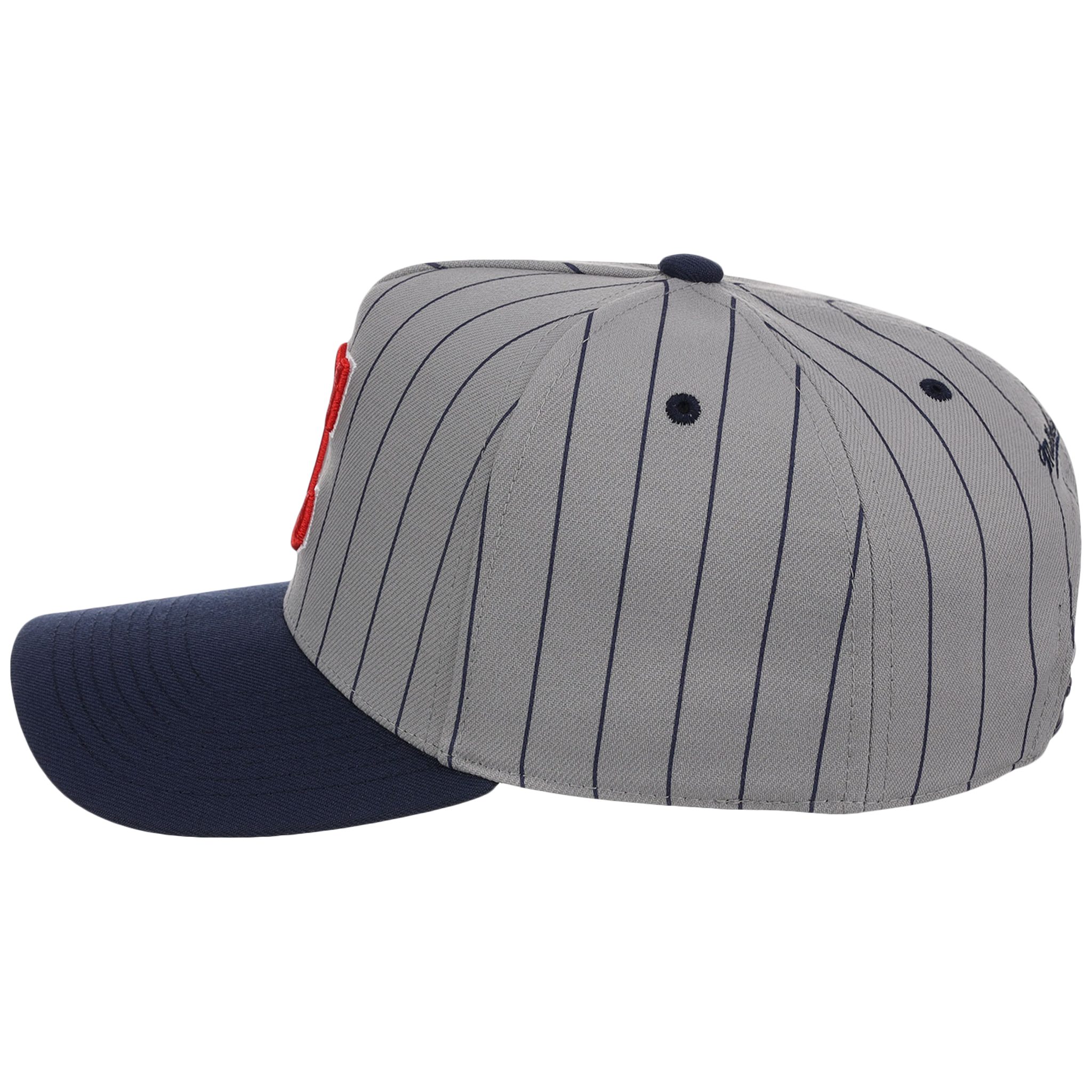 Cleveland Guardians Mitchell & Ness MLB 'Era Flip' Heritage Series Pro Pinch - Grey/Navy