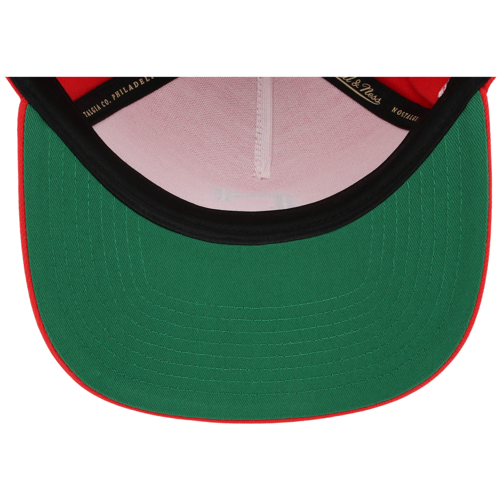 Cleveland Guardians Mitchell & Ness MLB 'Era Flip' Heritage Series Pro Pinch - Red/Red