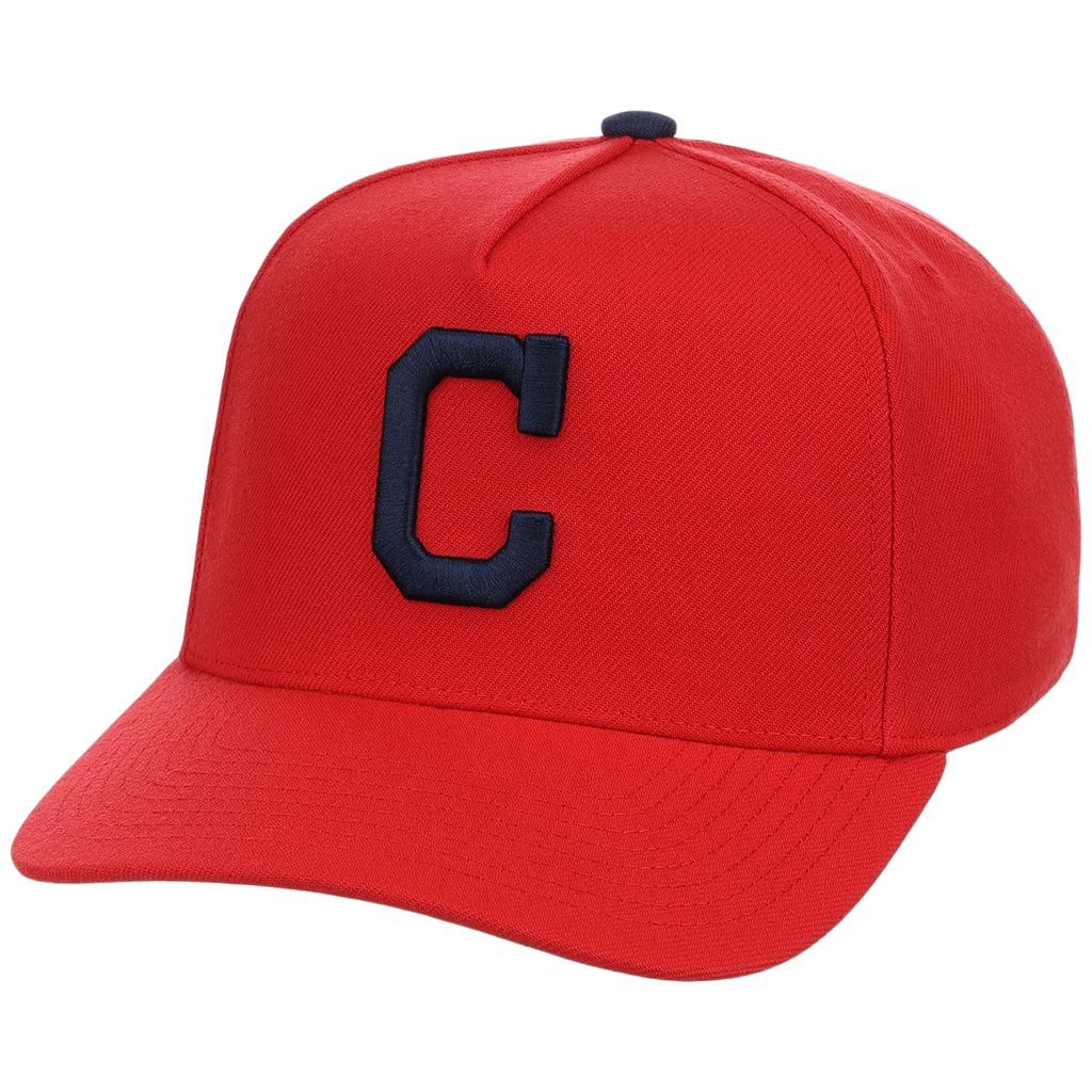 Cleveland Guardians Mitchell & Ness MLB 'Era Flip' Heritage Series Pro Pinch - Red/Red