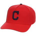 Cleveland Guardians Mitchell & Ness MLB 'Era Flip' Heritage Series Pro Pinch - Red/Red