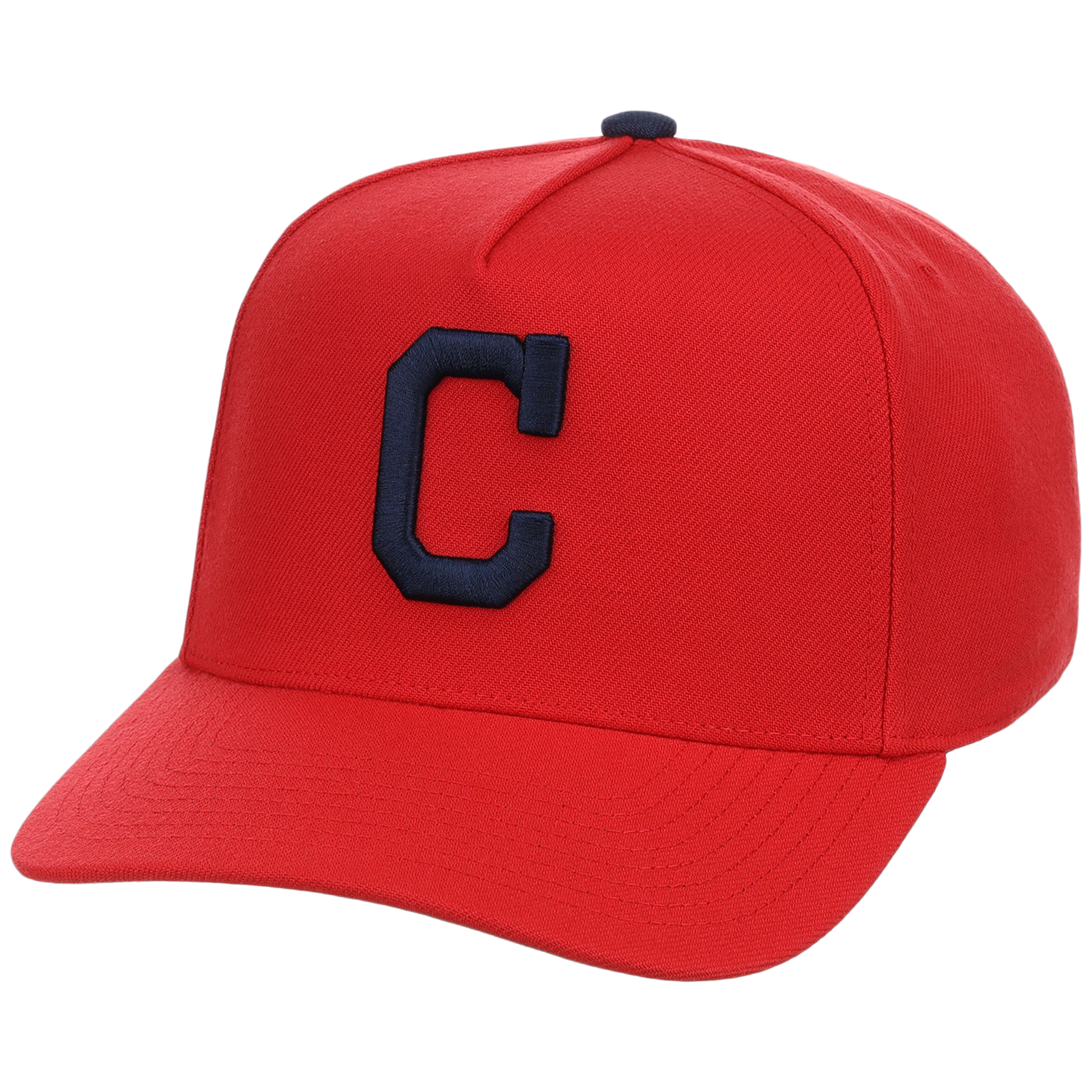 Cleveland Guardians Mitchell & Ness MLB 'Era Flip' Heritage Series Pro Pinch - Red/Red