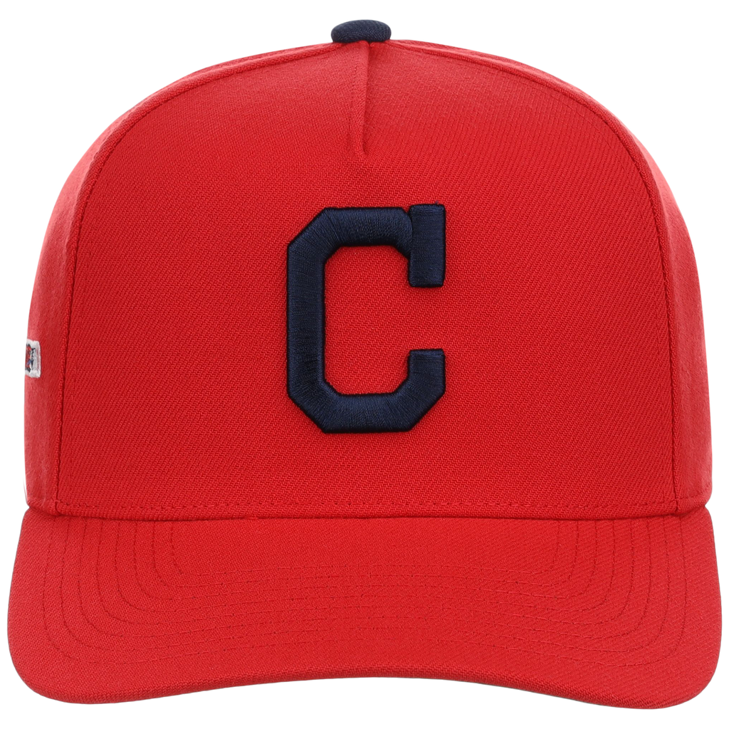 Cleveland Guardians Mitchell & Ness MLB 'Era Flip' Heritage Series Pro Pinch - Red/Red