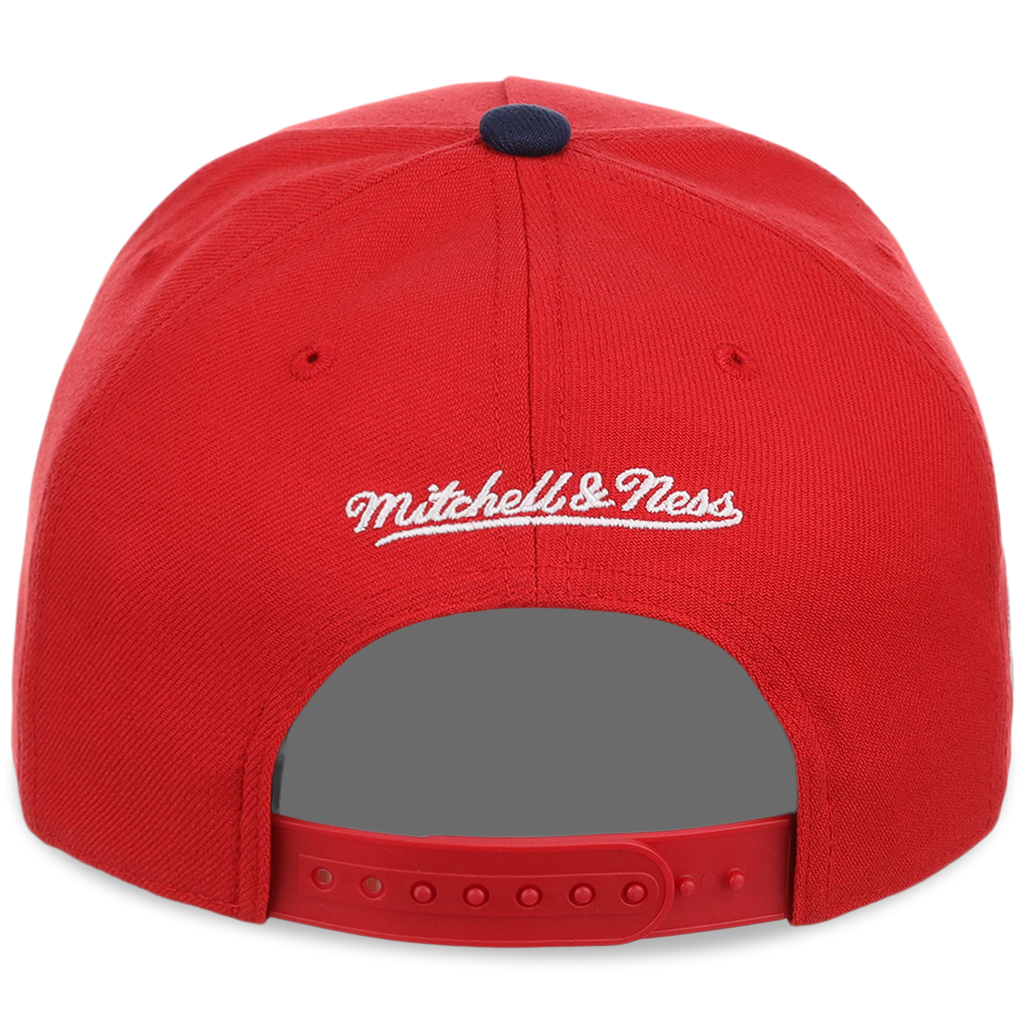 Cleveland Guardians Mitchell & Ness MLB 'Era Flip' Heritage Series Pro Pinch - Red/Red