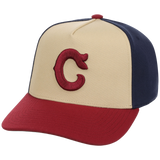 Cleveland Indians Mitchell & Ness MLB 'Era Flip' Heritage Series Pro Pinch - Cream/Maroon