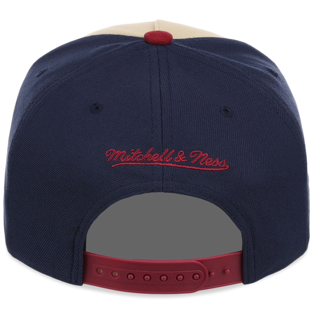 Cleveland Indians Mitchell & Ness MLB 'Era Flip' Heritage Series Pro Pinch - Cream/Maroon