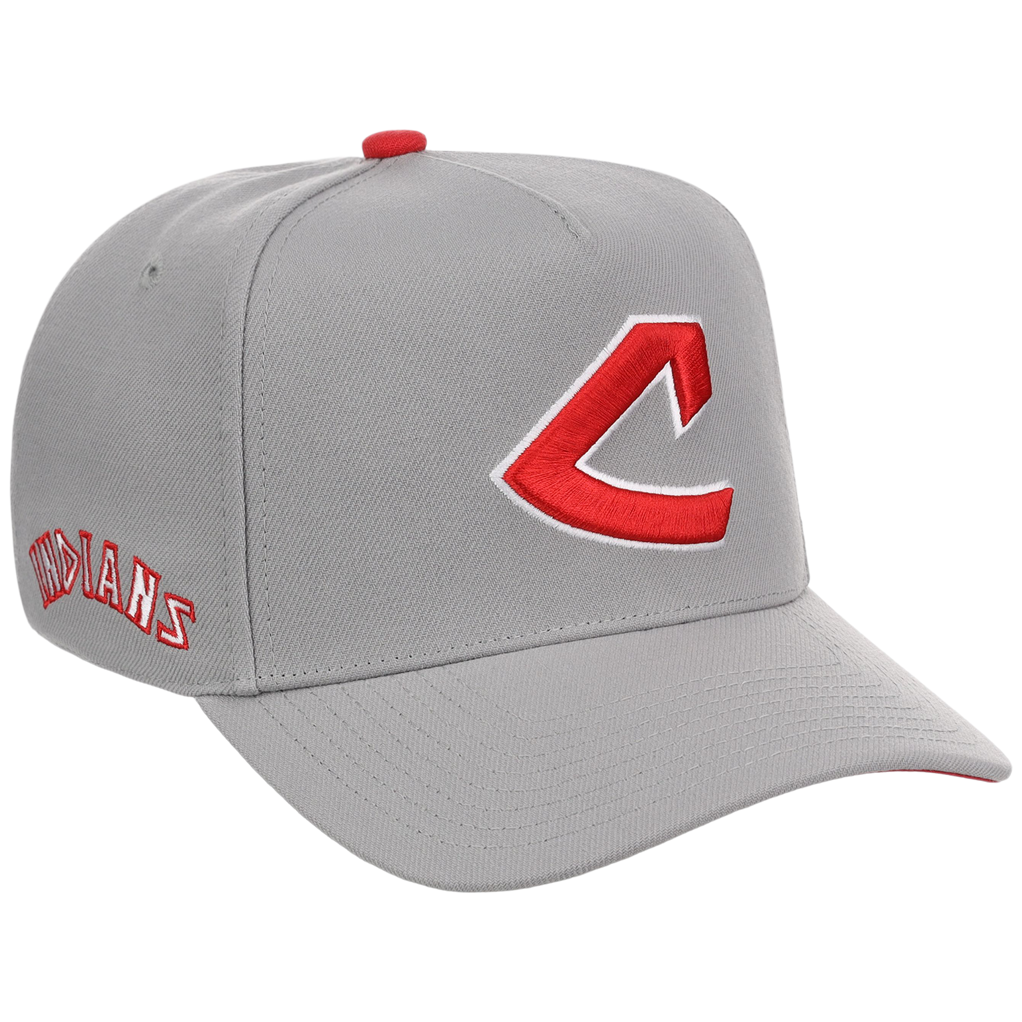 Cleveland Indians Mitchell & Ness MLB 'Era Flip' Heritage Series Pro Pinch - Grey/Gray