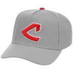 Cleveland Indians Mitchell & Ness MLB 'Era Flip' Heritage Series Pro Pinch - Grey/Gray