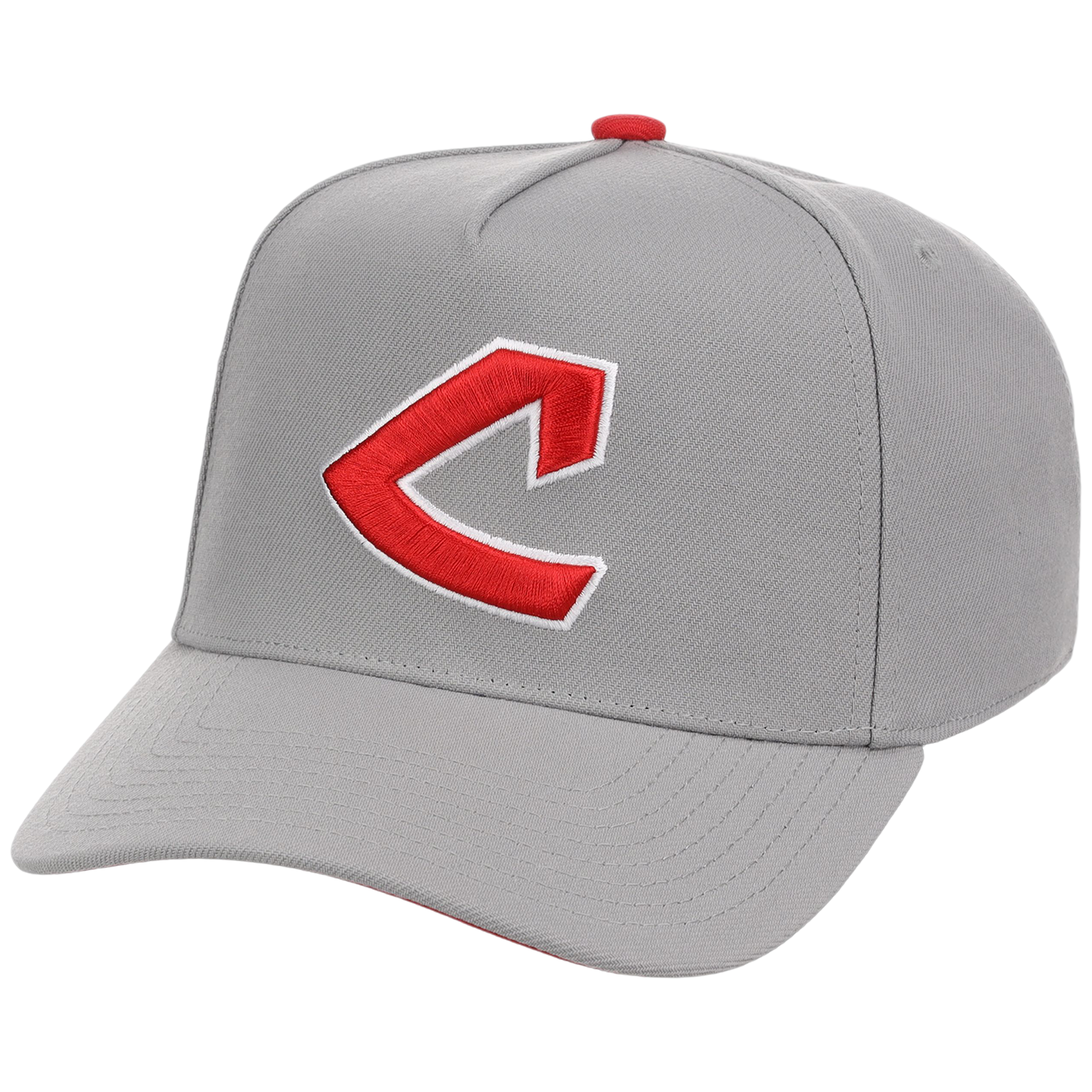 Cleveland Indians Mitchell & Ness MLB 'Era Flip' Heritage Series Pro Pinch - Grey/Gray