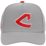 Cleveland Indians Mitchell & Ness MLB 'Era Flip' Heritage Series Pro Pinch - Grey/Gray