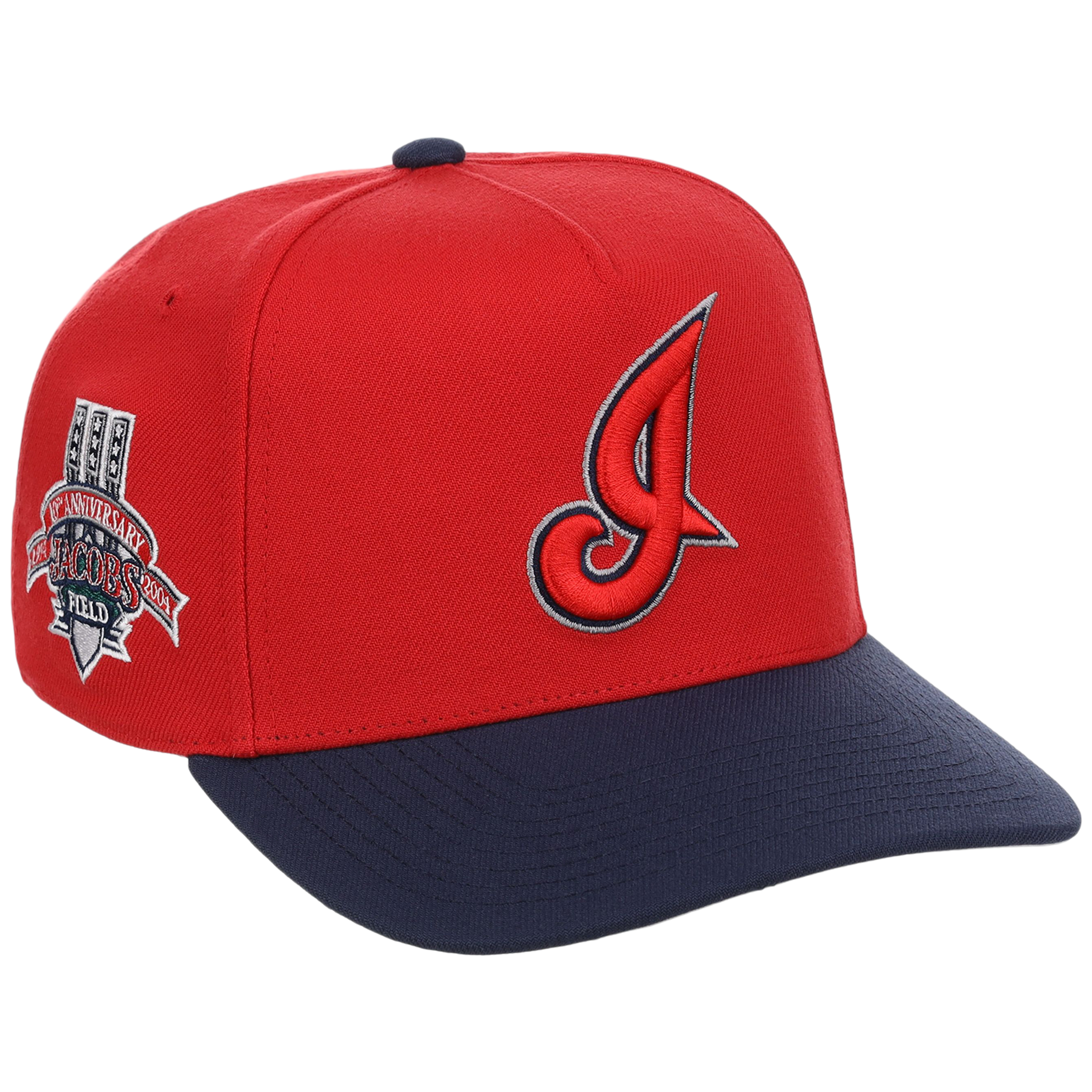 Cleveland Indians Mitchell & Ness MLB 'Era Flip' Heritage Series Pro Pinch - Red/Navy