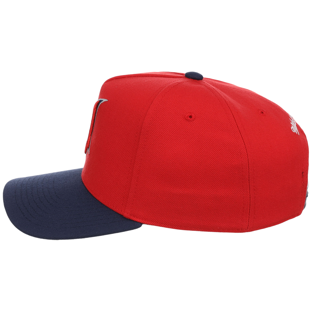 Cleveland Indians Mitchell & Ness MLB 'Era Flip' Heritage Series Pro Pinch - Red/Navy