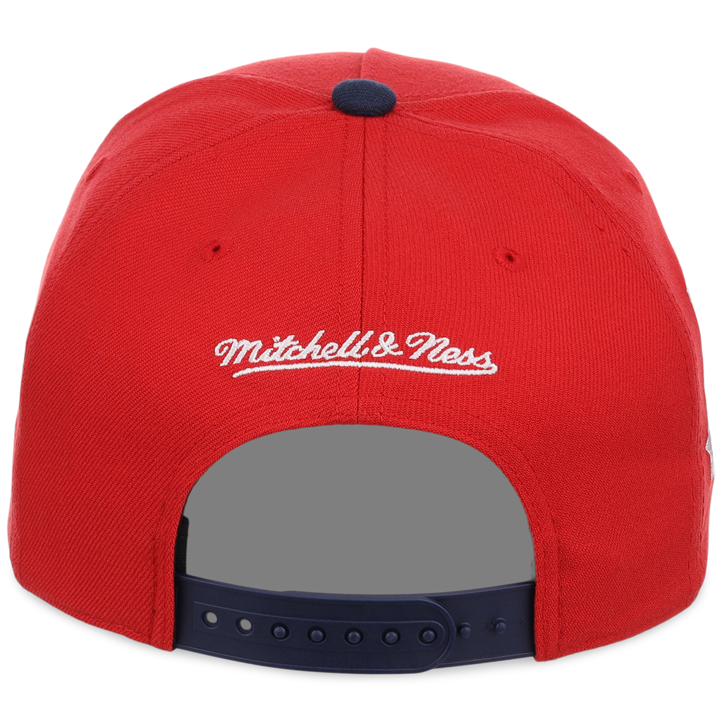 Cleveland Indians Mitchell & Ness MLB 'Era Flip' Heritage Series Pro Pinch - Red/Navy