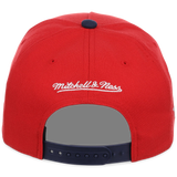 Cleveland Indians Mitchell & Ness MLB 'Era Flip' Heritage Series Pro Pinch - Red/Navy