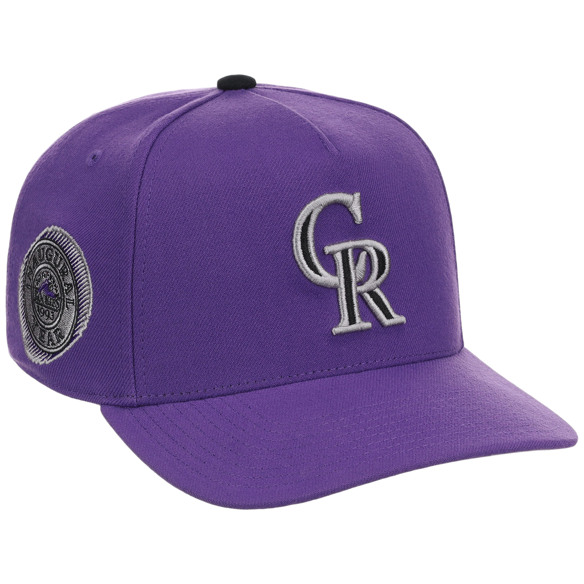 Colorado Rockies Mitchell & Ness MLB 'Era Flip' Heritage Series Pro Pinch - Purple/Purple