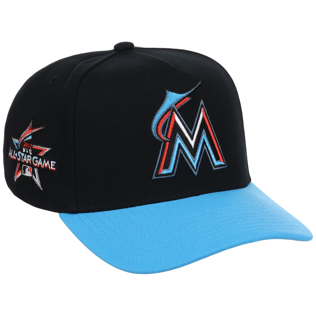 Miami Marlins Mitchell & Ness MLB 'Era Flip' Heritage Series Pro Pinch - Black/Blue