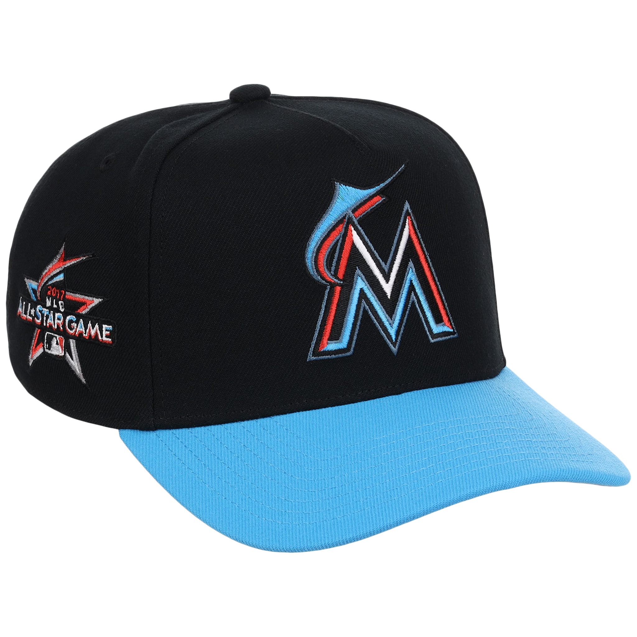 Miami Marlins Mitchell & Ness MLB 'Era Flip' Heritage Series Pro Pinch - Black/Blue