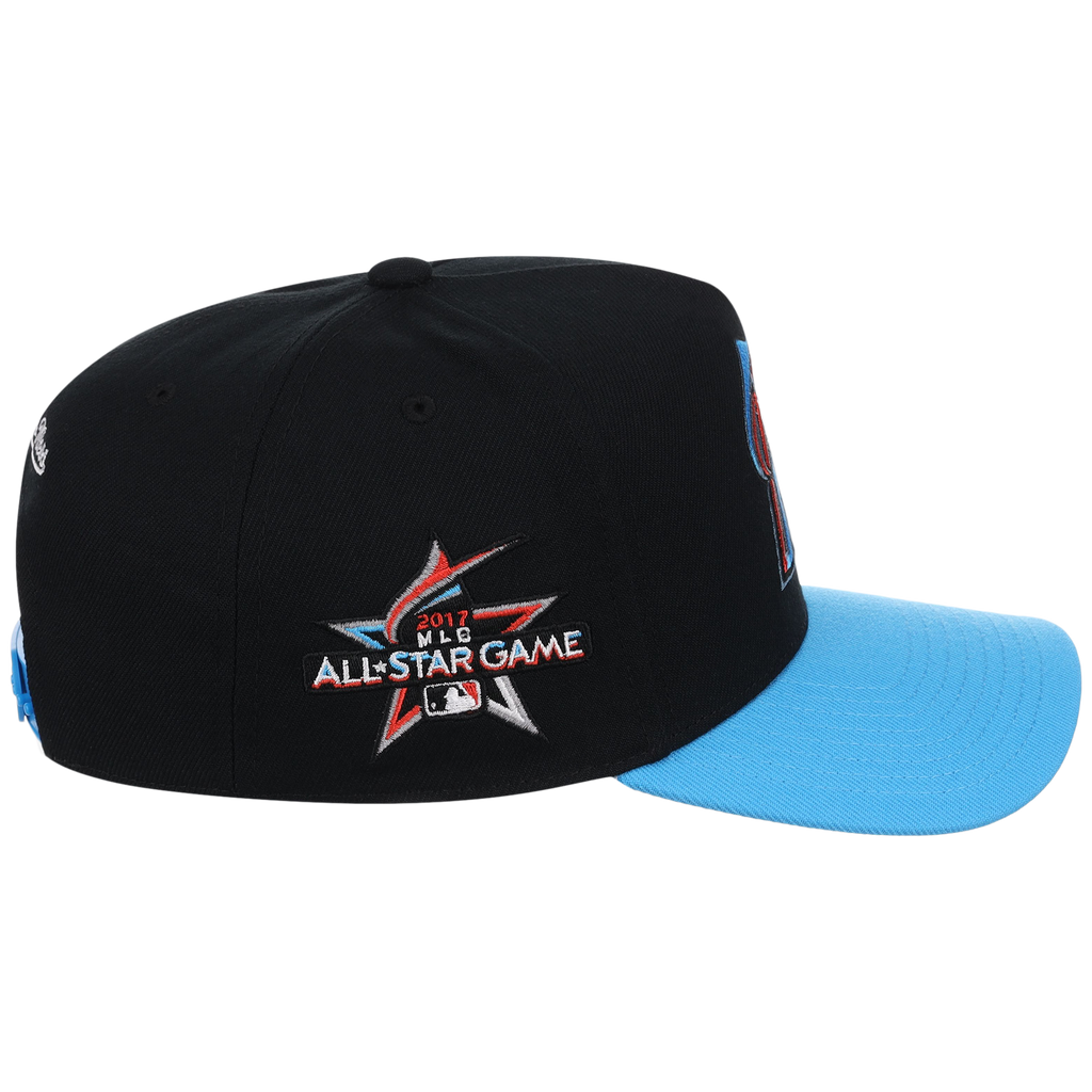 Miami Marlins Mitchell & Ness MLB 'Era Flip' Heritage Series Pro Pinch - Black/Blue