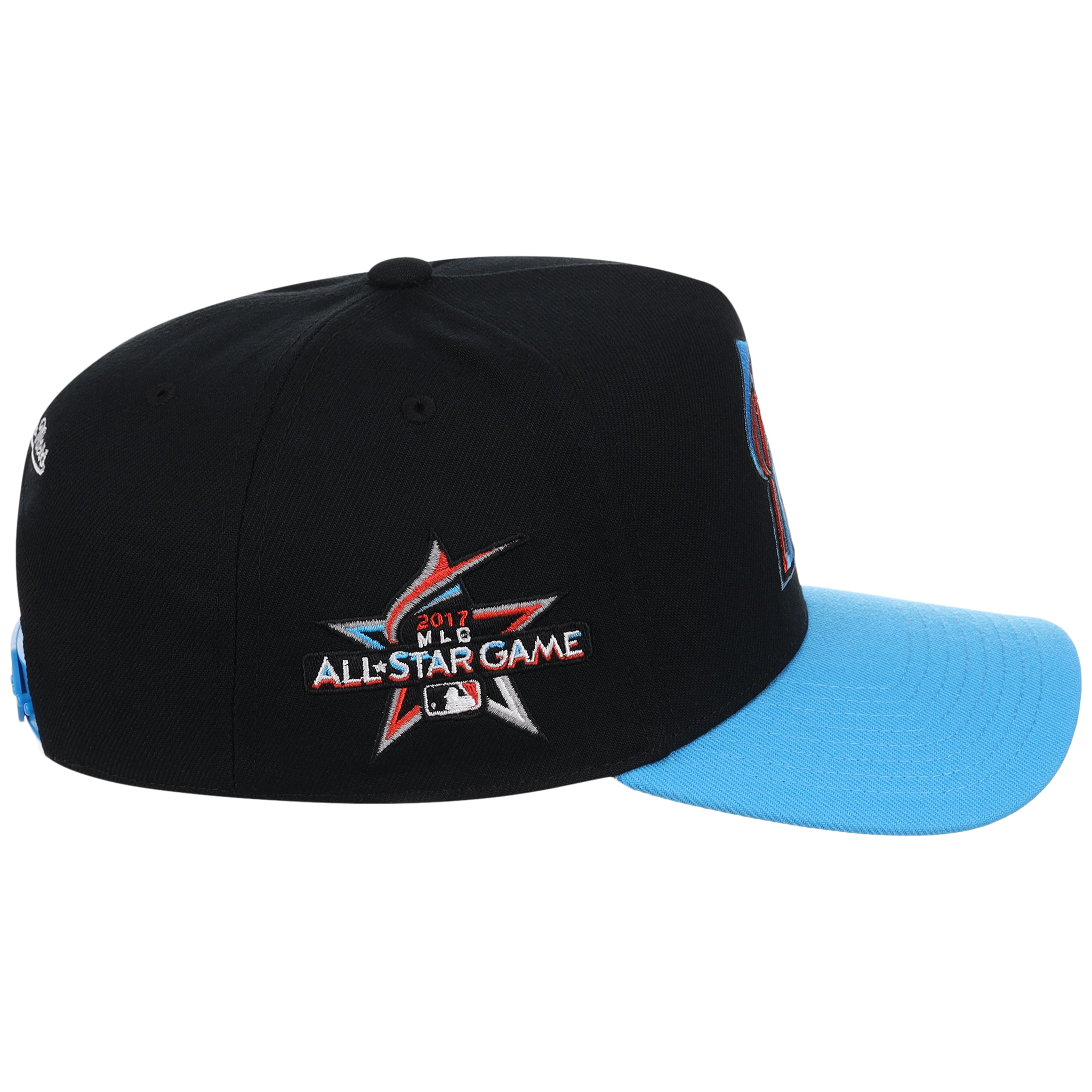 Miami Marlins Mitchell & Ness MLB 'Era Flip' Heritage Series Pro Pinch - Black/Blue