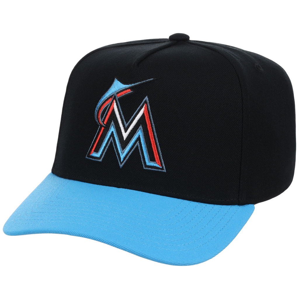 Miami Marlins Mitchell & Ness MLB 'Era Flip' Heritage Series Pro Pinch - Black/Blue