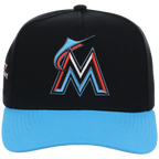 Miami Marlins Mitchell & Ness MLB 'Era Flip' Heritage Series Pro Pinch - Black/Blue