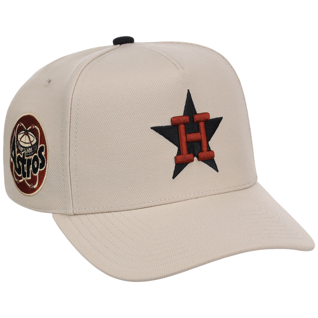 Houston Astros Mitchell & Ness MLB 'Era Flip' Heritage Series Pro Pinch - Cream/Cream