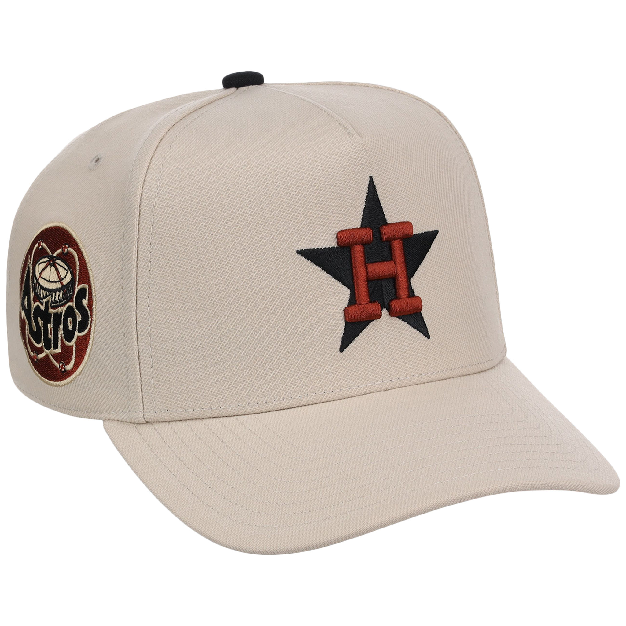 Houston Astros Mitchell & Ness MLB 'Era Flip' Heritage Series Pro Pinch - Cream/Cream