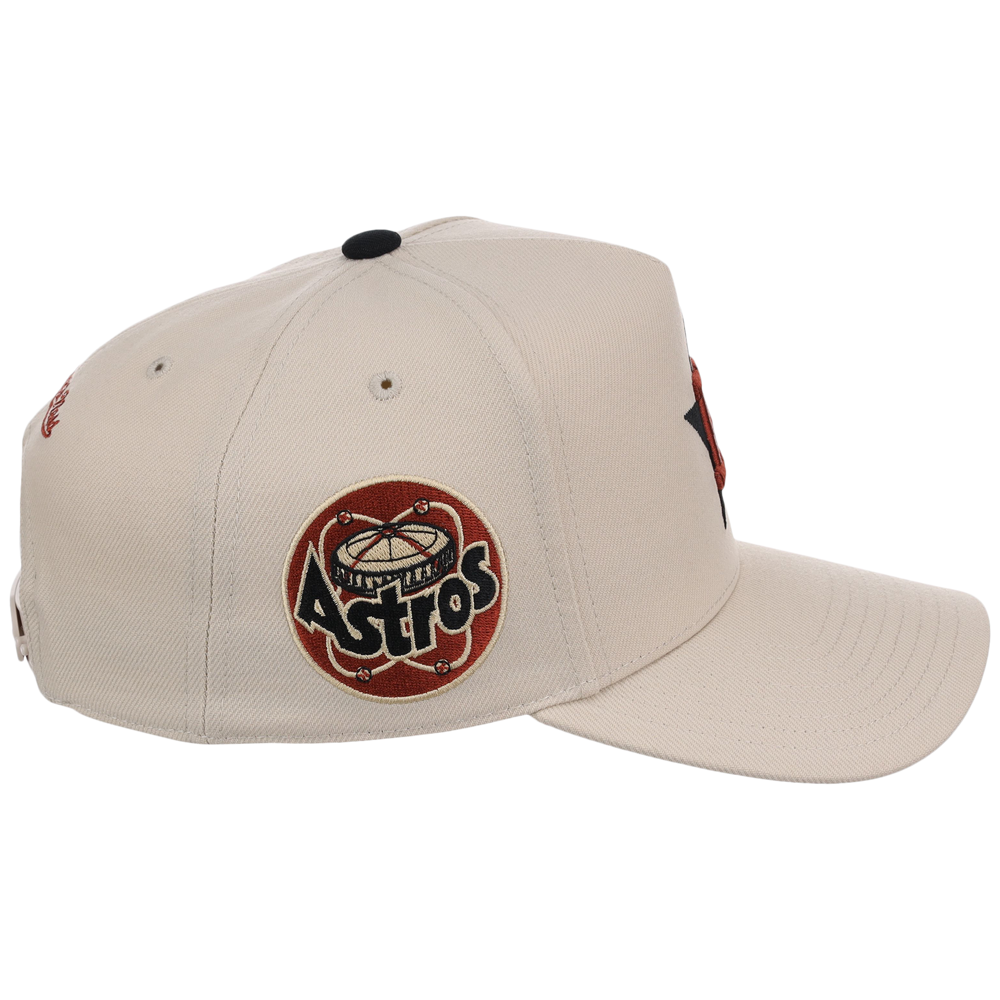 Houston Astros Mitchell & Ness MLB 'Era Flip' Heritage Series Pro Pinch - Cream/Cream