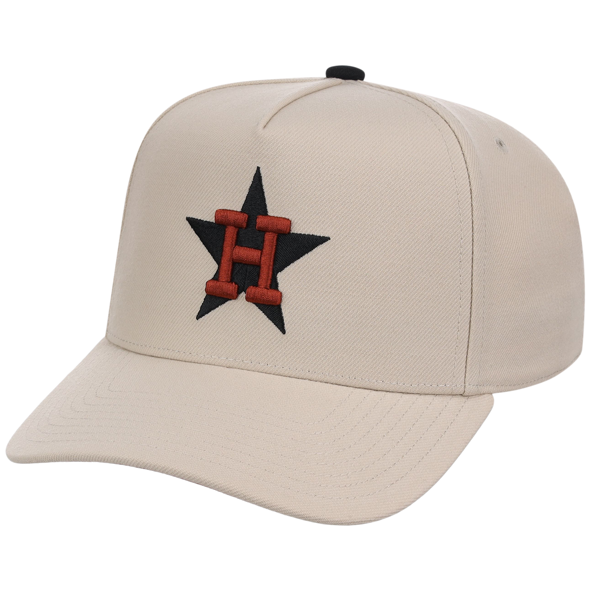 Houston Astros Mitchell & Ness MLB 'Era Flip' Heritage Series Pro Pinch - Cream/Cream