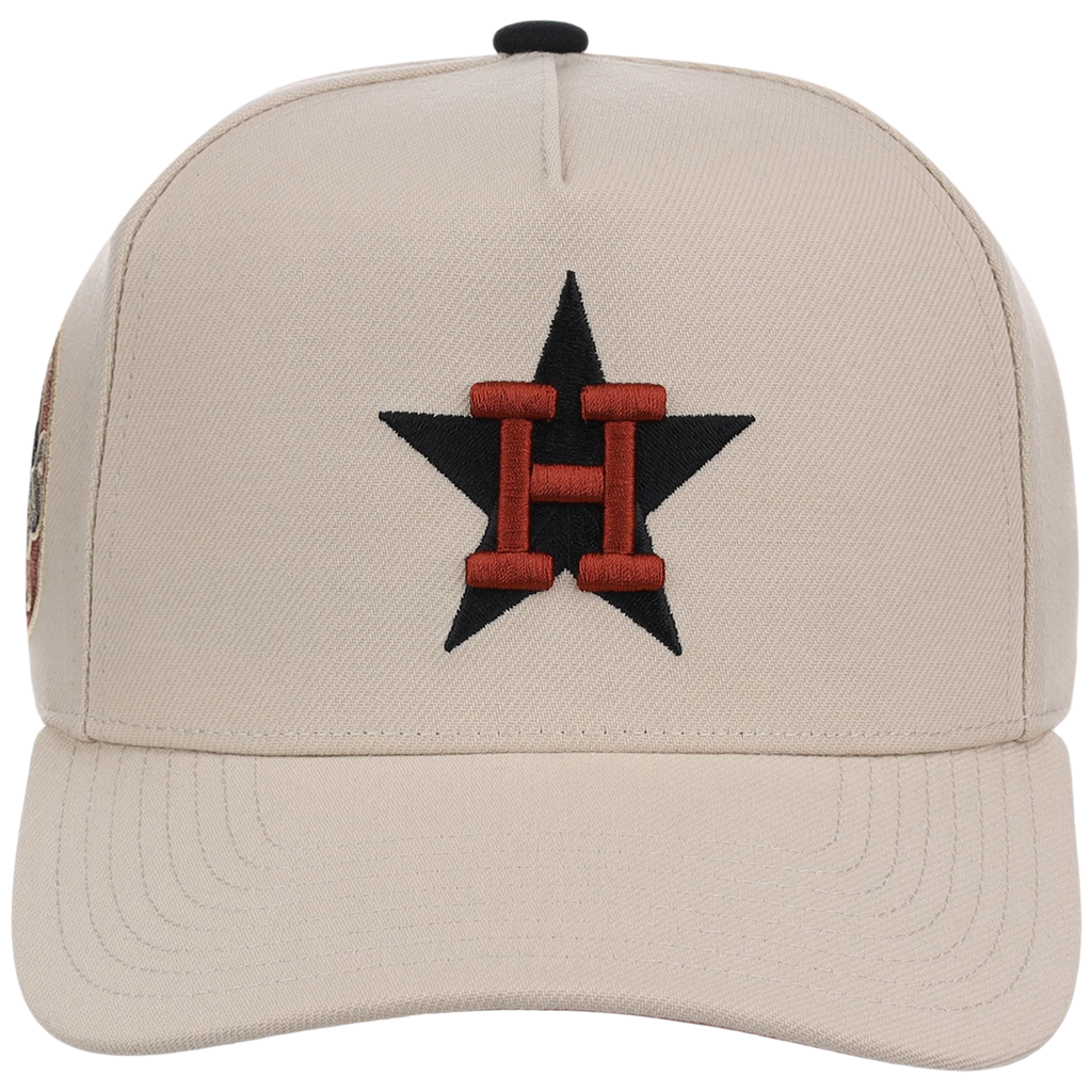 Houston Astros Mitchell & Ness MLB 'Era Flip' Heritage Series Pro Pinch - Cream/Cream