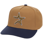 Houston Astros Mitchell & Ness MLB 'Era Flip' Heritage Series Pro Pinch - Tan/Navy