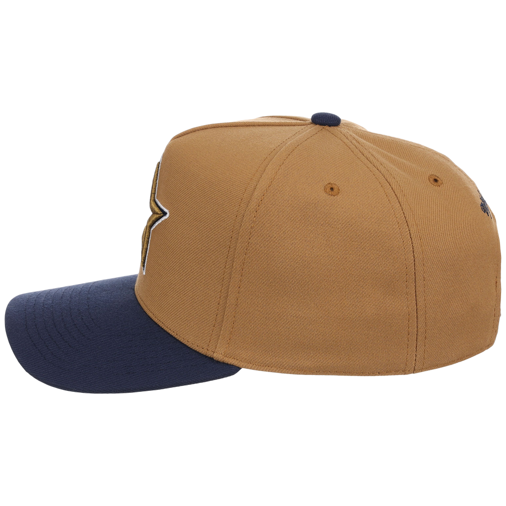 Houston Astros Mitchell & Ness MLB 'Era Flip' Heritage Series Pro Pinch - Tan/Navy
