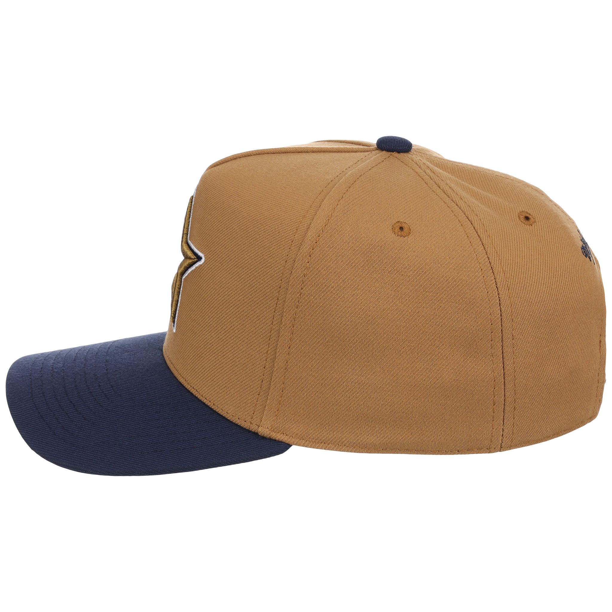Houston Astros Mitchell & Ness MLB 'Era Flip' Heritage Series Pro Pinch - Tan/Navy