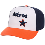 Houston Astros Mitchell & Ness MLB 'Era Flip' Heritage Series Pro Pinch - White/Orange