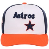 Houston Astros Mitchell & Ness MLB 'Era Flip' Heritage Series Pro Pinch - White/Orange