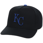 Kansas City Royals Mitchell & Ness MLB 'Era Flip' Heritage Series Pro Pinch - Black/Black
