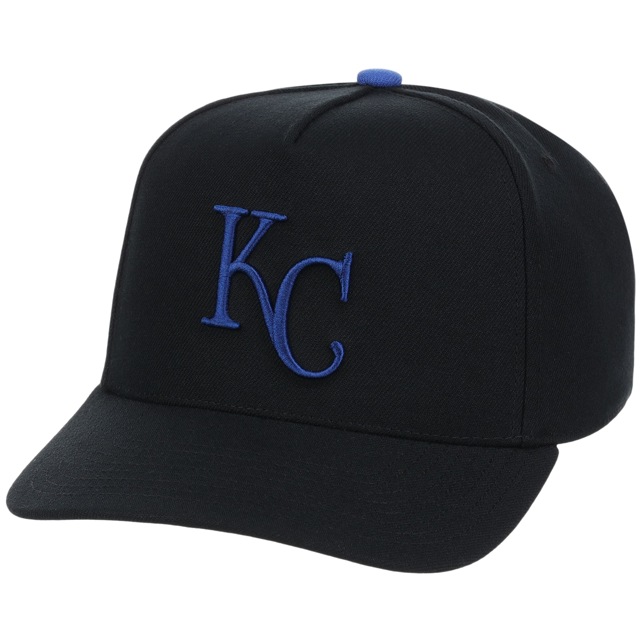 Kansas City Royals Mitchell & Ness MLB 'Era Flip' Heritage Series Pro Pinch - Black/Black