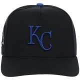 Kansas City Royals Mitchell & Ness MLB 'Era Flip' Heritage Series Pro Pinch - Black/Black