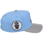 Kansas City Royals Mitchell & Ness MLB 'Era Flip' Heritage Series Pro Pinch - Sky/Gray