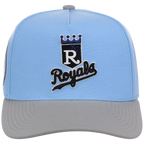 Kansas City Royals Mitchell & Ness MLB 'Era Flip' Heritage Series Pro Pinch - Sky/Gray