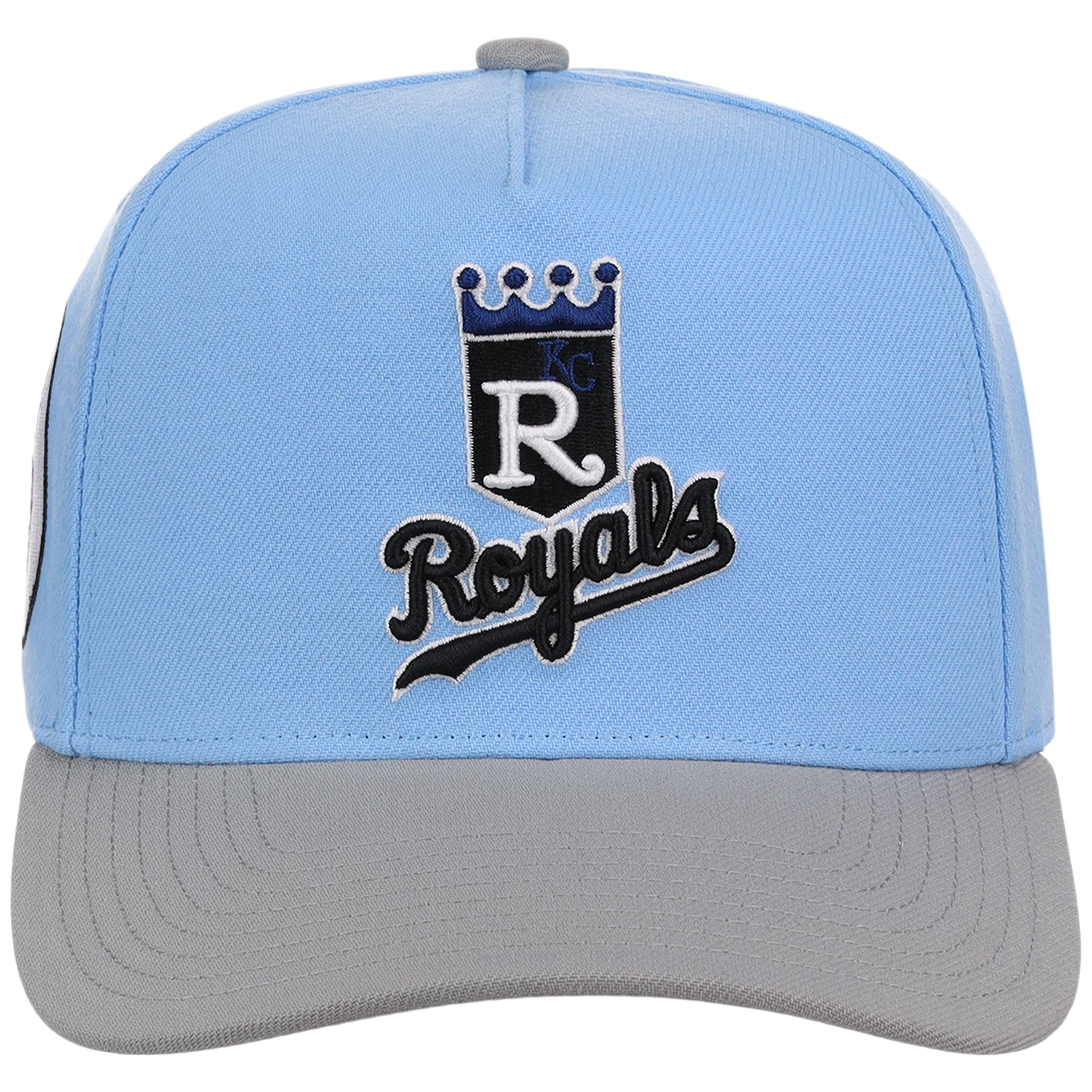 Kansas City Royals Mitchell & Ness MLB 'Era Flip' Heritage Series Pro Pinch - Sky/Gray