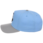 Kansas City Royals Mitchell & Ness MLB 'Era Flip' Heritage Series Pro Pinch - Sky/Gray