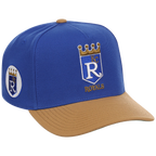 Kansas City Royals Mitchell & Ness MLB 'Era Flip' Heritage Series Pro Pinch - Royal/Tan