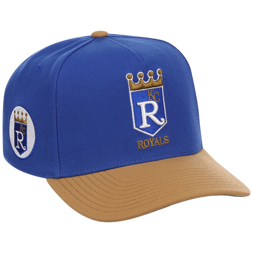 Kansas City Royals Mitchell & Ness MLB 'Era Flip' Heritage Series Pro Pinch - Royal/Tan
