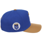 Kansas City Royals Mitchell & Ness MLB 'Era Flip' Heritage Series Pro Pinch - Royal/Tan