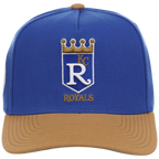 Kansas City Royals Mitchell & Ness MLB 'Era Flip' Heritage Series Pro Pinch - Royal/Tan