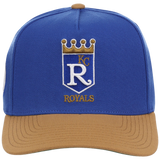 Kansas City Royals Mitchell & Ness MLB 'Era Flip' Heritage Series Pro Pinch - Royal/Tan