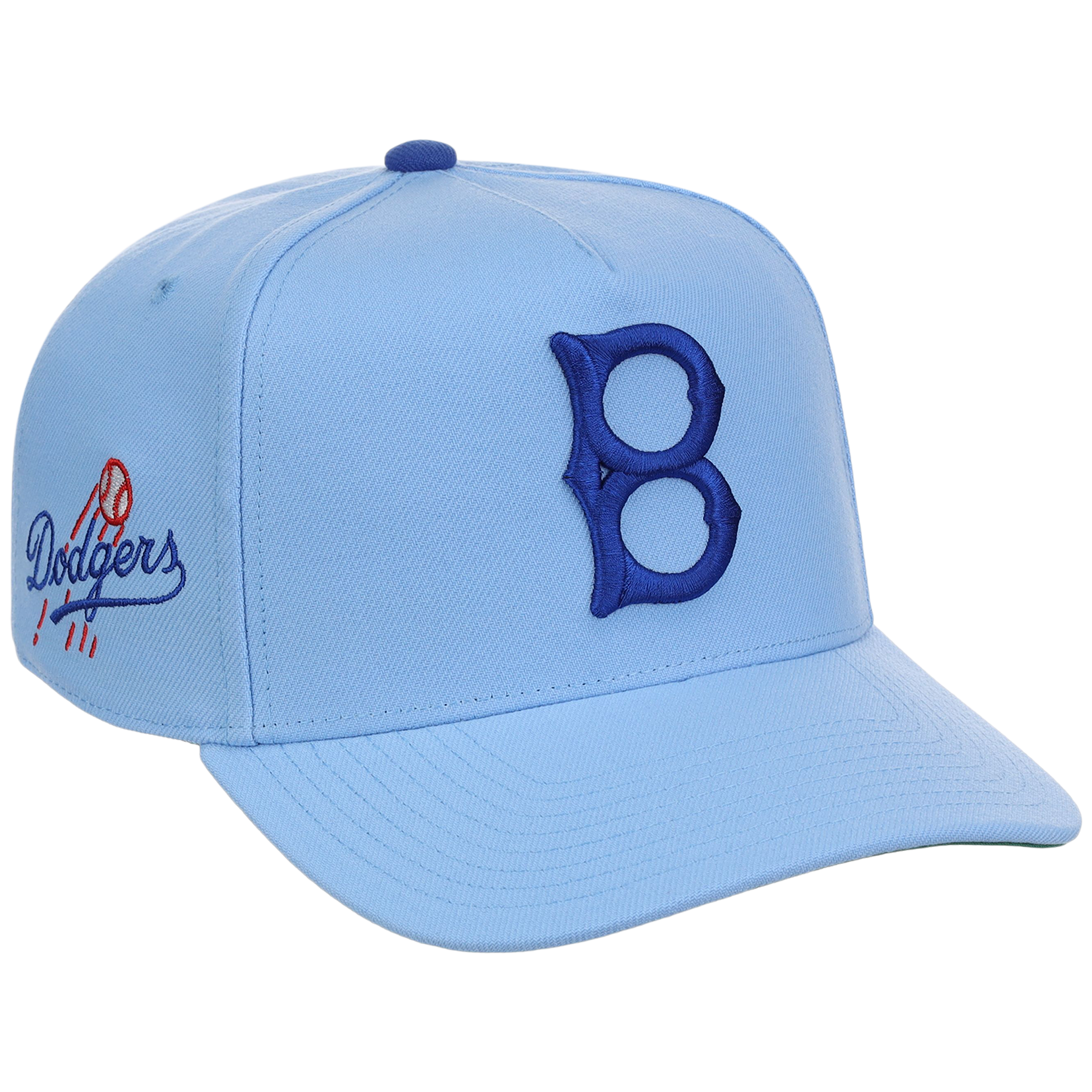 Brooklyn Dodgers Mitchell & Ness MLB 'Era Flip' Heritage Series Pro Pinch - Sky/Sky
