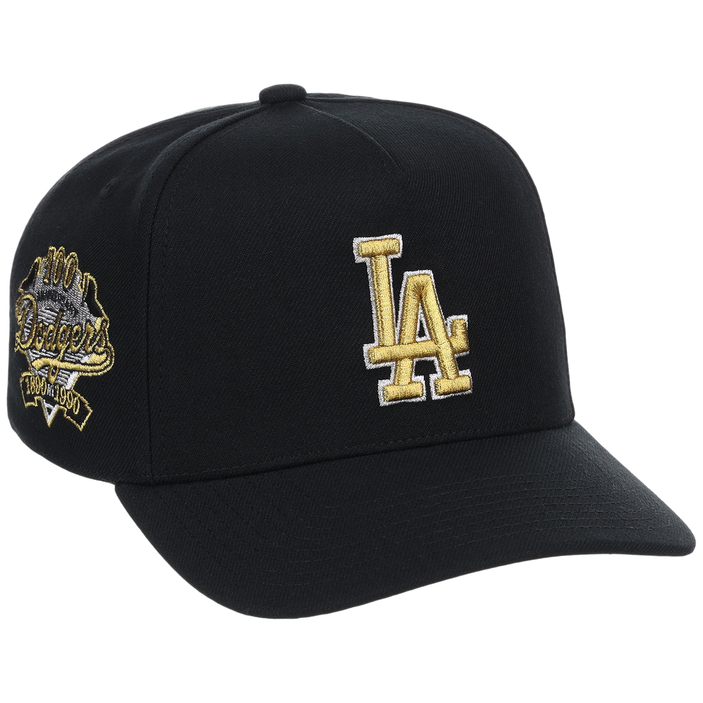 Los Angeles Dodgers Mitchell & Ness MLB 'Era Flip' Heritage Series Pro Pinch - Black/Black 1